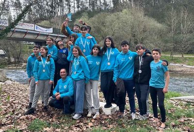 El Club Deportivo Mio-Teixugos brilla en la primera Copa Galega de Promocin de Sllom