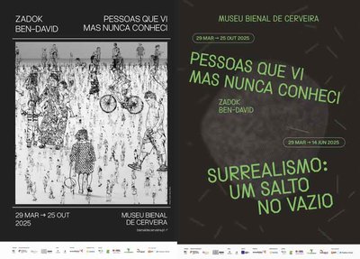 La mayor instalacin de Zadok Ben-David hasta la fecha se presenta en el Museo Bienal de Cerveira
