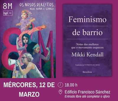 Ivonete da Silva presenta en Tui la traduccin de -Feminismo de barrio- de Mikki Kendall