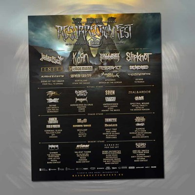 Resurrection Fest 2025: Cartel por das y nuevas incorporaciones al aniversario
