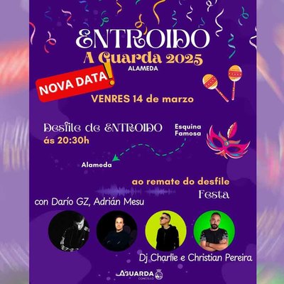 A Guarda celebra su Desfile de Entroido este viernes con ms de 650 participantes