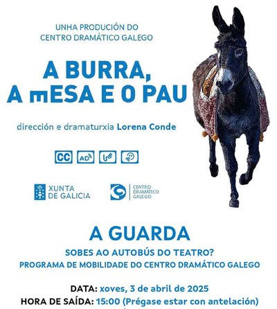 A Guarda organiza una nueva excursin cultural al teatro en Santiago de Compostela