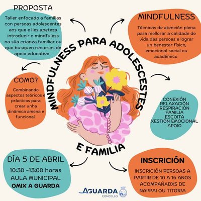 Taller gratuito de mindfulness para jvenes y familias en A Guarda