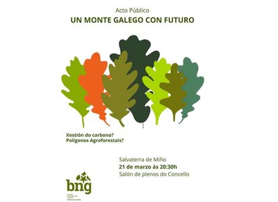 El BNG organiza una jornada sobre gestin sostenible de los montes en Salvaterra de Mio