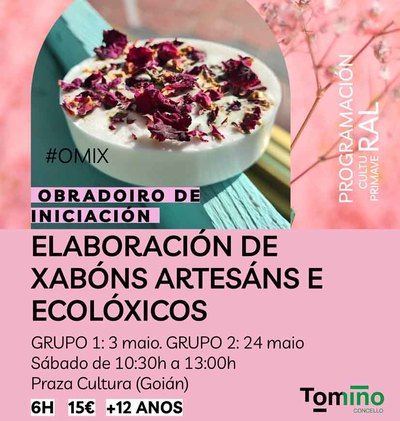 Aprende a crear jabones ecolgicos con ingredientes naturales en Tomio