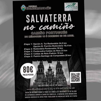 Vive la experiencia del Camino Portugus con Salvaterra de Mio: inscripciones abiertas