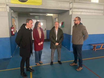 La Deputacin de Pontevedra impulsa la renovacin del pabelln de la Macoca con una inversin de 184.000 euros