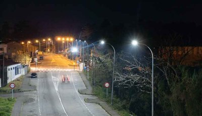 Eficiencia energtica en Tui: renovadas 238 luminarias para reducir el impacto ambiental