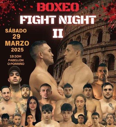 El Spartan Team de Tomio lleva su talento al ring en la esperada velada de boxeo en O Porrio