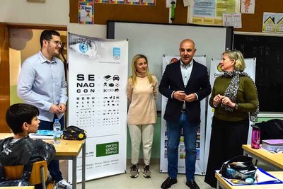 Valena impulsa la deteccin precoz del daltonismo en las escuelas del municipio
