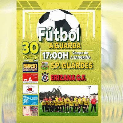 El Sporting Guards se enfrenta al Erizana C.F. este domingo en A Sangria