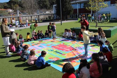 Ms de 500 escolares participan en actividades sobre seguridad y riesgo en Vila Nova de Cerveira
