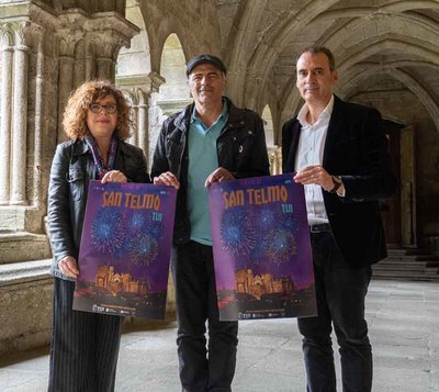 Carlos Lago pone imagen a las Festas de San Telmo 2025 con una obra en lpiz pastel que refleja la esencia tudense