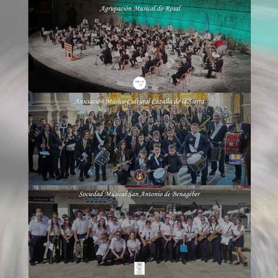 Msicos del Rosal, Andaluca y Valencia se unen en un intercambio musical nico en Semana Santa