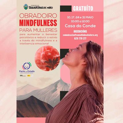 Salvaterra organiza un taller gratuito de mindfulness e inteligencia emocional para mujeres en mayo