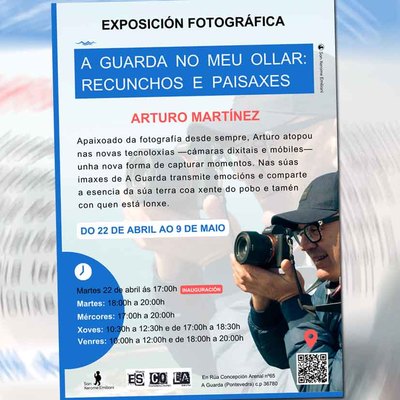 Arturo Martnez expone -A Guarda no meu ollar- en ESCOLA, una muestra fotogrfica ntima sobre su tierra
