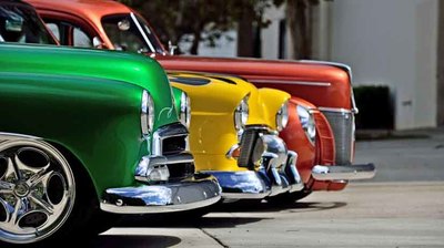 Automviles clsicos y Mustangs deslumbran en Caminha el 12 y 13 de abril