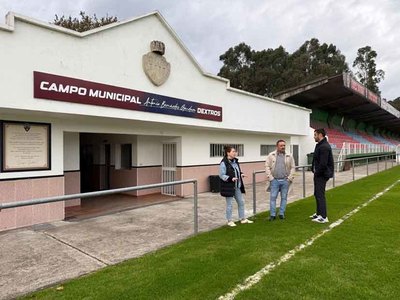 Salvaterra de Mio impulsa una reforma integral del campo de ftbol de Dextros con una inversin superior a 600.000 euros