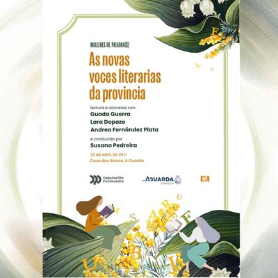 Encuentro literario en A Guarda con las nuevas voces femeninas de la provincia de Pontevedra