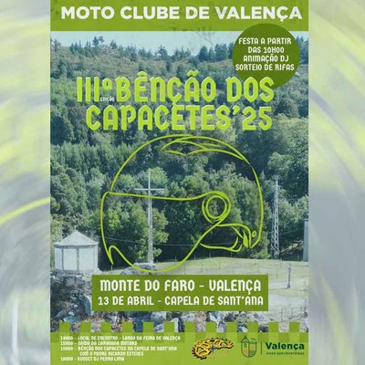 Valena celebra este domingo la III Bendicin de Cascos con la participacin de ms de 2.000 moteros