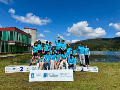 El Club Deportivo Mio-Teixugos triunfa en la 2 Copa Gallega de Promocin de Sllom