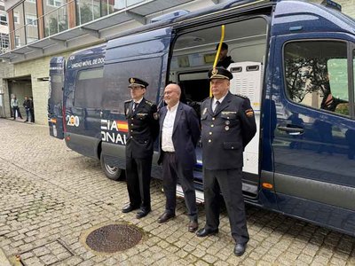 Las furgonetas mviles del DNI llegarn a once municipios del sur de Pontevedra desde el 21 de abril