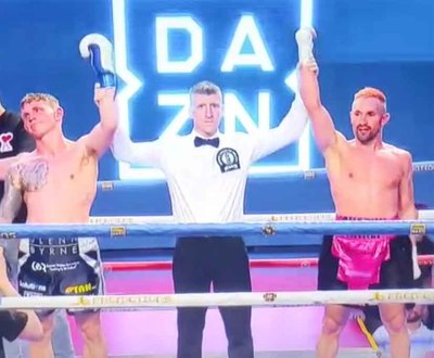 Empate polmico para Charly Lpez en Dubln tras dominar a Glenn Byrne en ocho asaltos