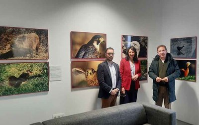 ABANCA y Afundacin llevan a As Neves la exposicin fotogrfica -Fauna esencial- sobre la biodiversidad ibrica