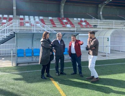 La Diputacin de Pontevedra destinar 162.000 euros a nuevos vestuarios en el campo del Alivio, en Tomio