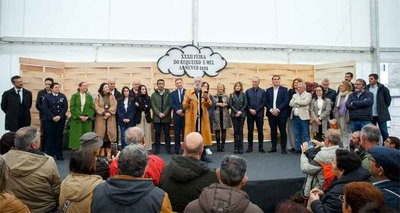 Multitudinaria acogida en la Feira do Requeixo e da Mel de As Neves: sabor, tradicin y orgullo local