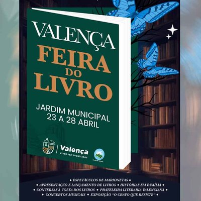 Literatura, arte y ciudadana se dan cita en la Feria del Libro de Valena del 23 al 28 de abril