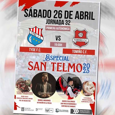 El Tyde prepara una jornada festiva y deportiva para acercar el ascenso en San Telmo