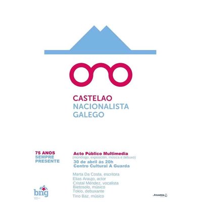  El BNG organiza un homenaje multimedia a Castelao en A Guarda por el 75 aniversario de su fallecimiento