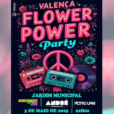 Flower Power Party en Valena: msica, alegra y espritu de los aos 90