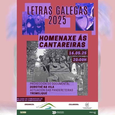 Camposancos celebra un mes de mayo lleno de cultura con charlas, msica y literatura