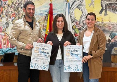 Salvaterra celebra el 17 de mayo la tradicional Marcha Ciclista das Letras Galegas
