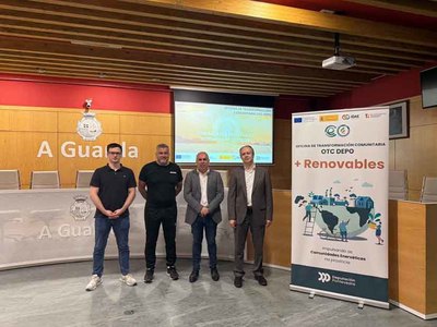 La Diputacin de Pontevedra promueve en A Guarda la transformacin energtica local con +Renovables