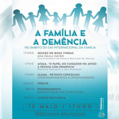 El Ayuntamiento de Valena organiza un taller sobre familia y demencia el prximo 15 de mayo