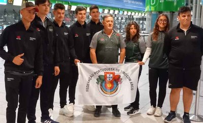  Jvenes arqueros portugueses compiten en la European Youth Cup 2025 en Bulgaria