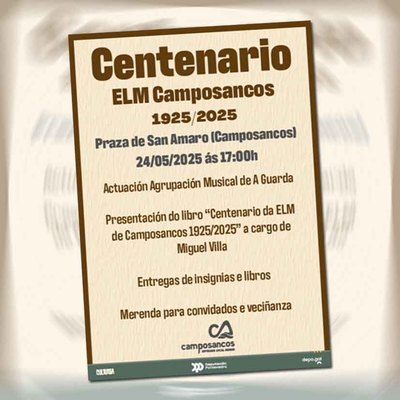  La Entidad Local Menor de Camposancos celebra su centenario el 24 de mayo