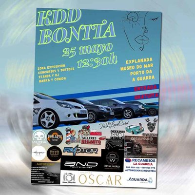 A Guarda acoge la primera edicin de la KDD Bonita 2025, un evento que une motor, msica y comunidad