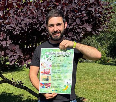 Pintura, cuero, cestera y costura en los talleres de primavera del Rosal, con prioridad para jvenes