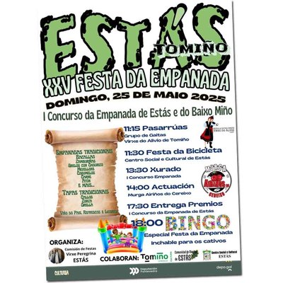 25 Aos de Sabor en Ests: La Festa da Empanada Estrena Concurso para Profesionales y Aficionados