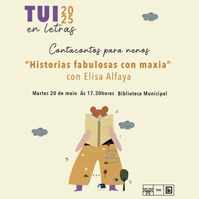 La Biblioteca de Tui acoge un show infantil que une lectura, fantasa y magia este martes