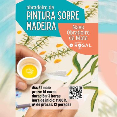 El Concello de O Rosal impulsa la expresin artstica con un taller de pintura dirigido por Leonor Daz