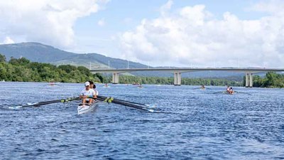 La Regata Internacional Ponte da Amizade celebra su mayora de edad este domingo en el ro Mio