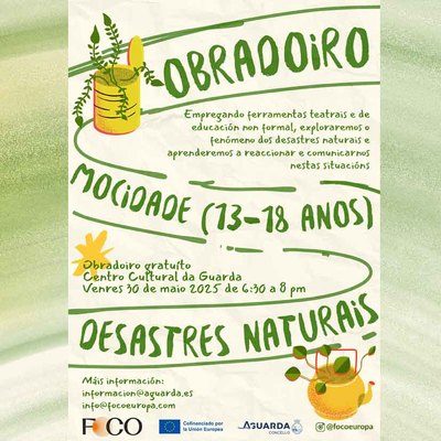 Obradoiro teatral en A Guarda: jvenes aprendern a afrontar emergencias climticas mediante el arte