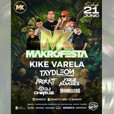 Todo listo para la Makrofesta de Tomio: seis DJs animarn la noche del 21 de junio