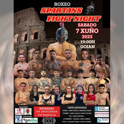 Goin acoge este sbado una gran velada de boxeo con 12 combates y duelo profesional estelar
