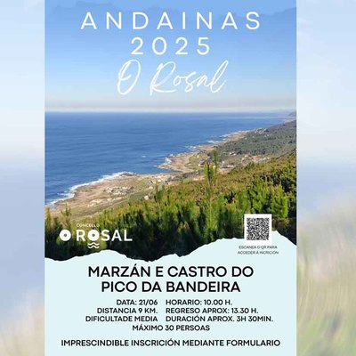 El Rosal invita a un viaje al pasado con una nueva andaina por Marzn y el Castro do Pico da Bandeira
